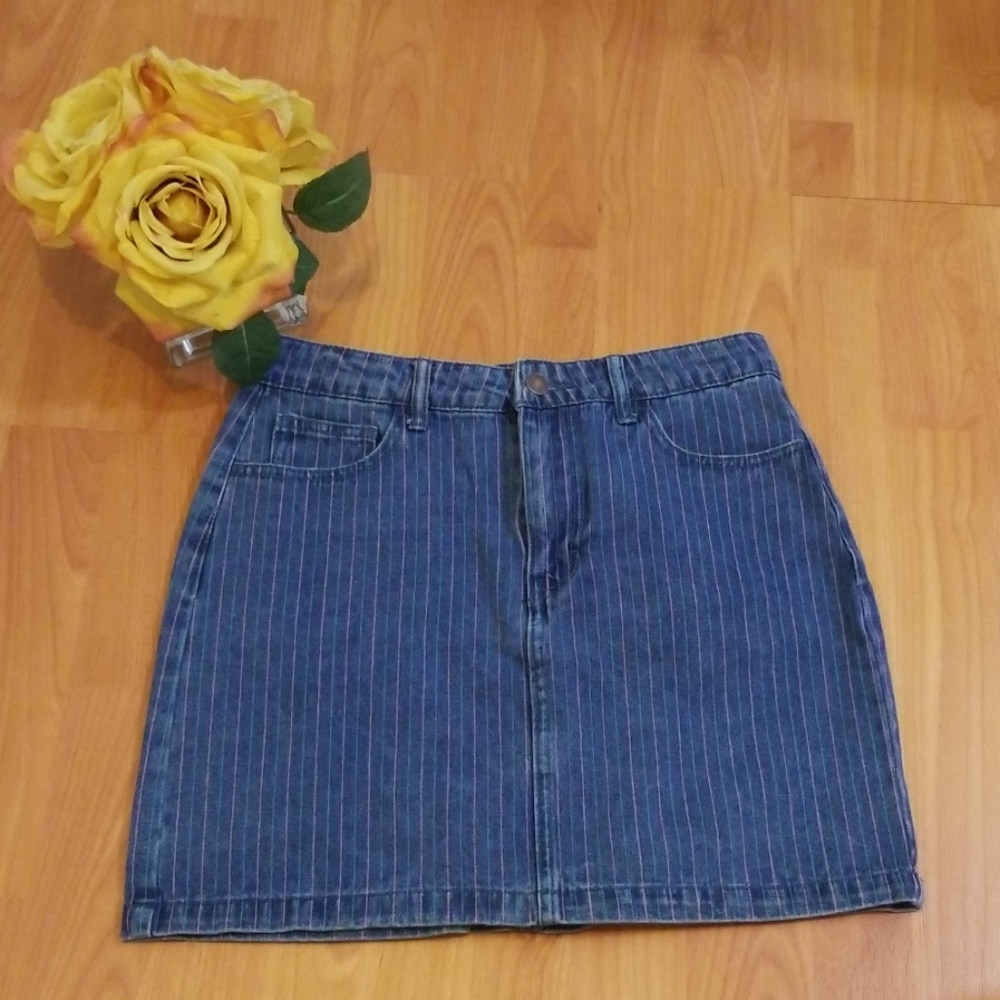 Brand New Forever 21 Denim Mini Skirt